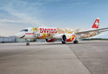 SWISS widmet erste CS300 der Westschweiz SWISS Spezialflugzeug CS300