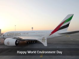 Emirates präsentiert umweltfreundliche Reinigungstechnik Video zur Reinigung von Emirates Flugzeugen