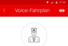 SBB-Fahrplan versteht nun «Schwiizerdütsch» SBB-Fahrplan-App