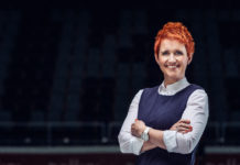 Bundesliga-Spiele bei UPC Steffi Bucheli am Lachen