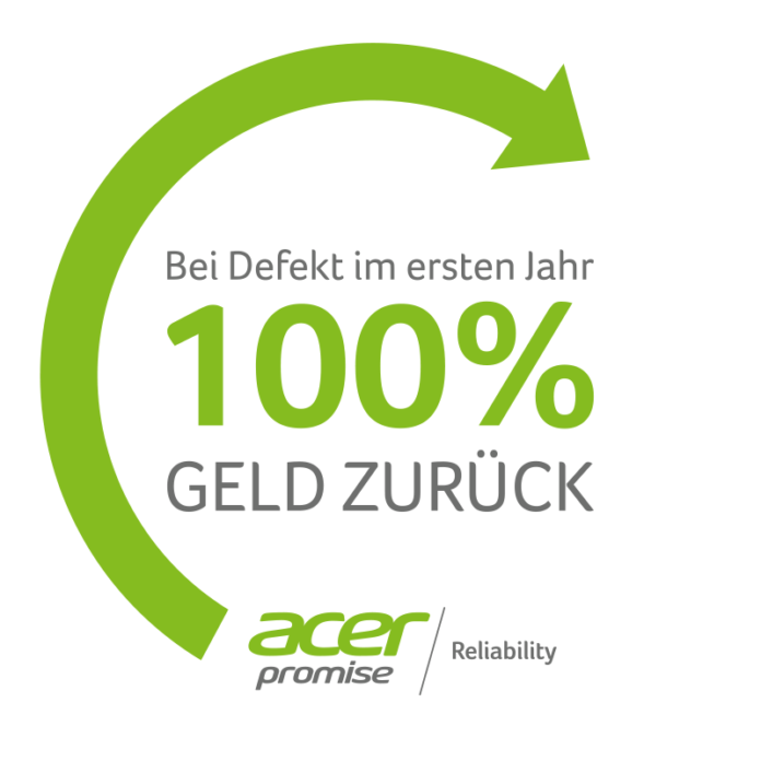 Acer Vertrauensgarantie Logo