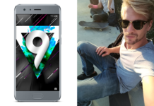 Fabian Dörig ist das Gesicht des Honor 9 Das Handy Honor 9 und Fabian Dörig