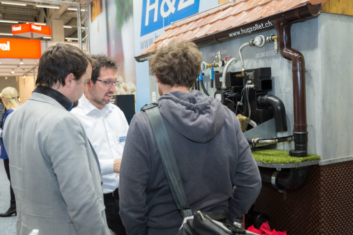 Bescher an der Baumesse