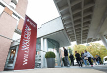 HIGH END SWISS: Messe für Audiofans Eingang zur HIGH END SWISS