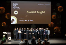 Zurich Film Festival vermeldet Grosserfolg Award Night des ZFF.