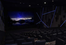 Kinotechnische Revolution: Erster Samsung Cinema LED-Screen in Europa