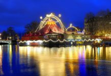 35 Jahre Conelli: Wenn Zirkusträume wahr werden Zirkuszelt des Zirkus Conelli beim Zürcher Bauschänzli