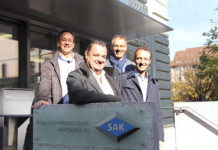 SAK und iWay: innovativer Schulterschluss Gruppenfoto iWay SAK