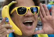 Popart-Künstler Romero Britto peppt Bananen-Logo auf