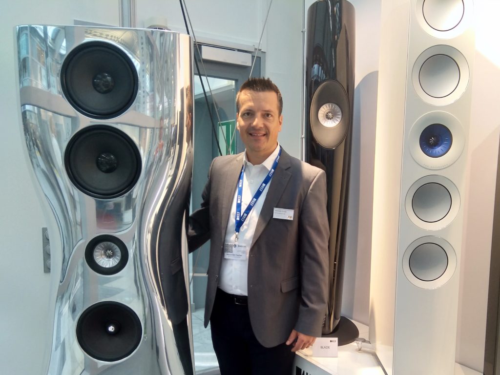 Alexander Fischer, Country Manager Schweiz GP Acoustics GmbH für KEF und ARCAM
