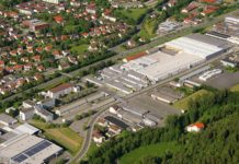 Loewe nimmt Betrieb in Kronach wieder auf Die Loewe-Fabrik in Kronach