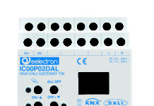 Lichtsteuerung: Schnittstelle zwischen DALI und KNX Dali/KNX Gateway von Eelectron