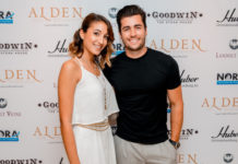 GOODWIN The Steak House in Zürich eröffnet Sarah Leutenegger rechts und Rafael Beutl