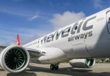 Helvetic Airways nimmt dritte Embraer E190-E2 entgegen
