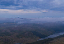 ewz nimmt Windpark Stigafjellet in Betrieb