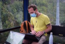 Unterrichten in luftiger Höhe