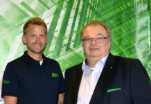 EP Austria erhält zweiten Geschäftsführer Michael Hofer (links) und Jörn Gellermann (rechts) freuen sich auf die intensive Zusammenarbeit als Geschäftsführer von ElectronicPartner Austria. (Quelle EP: ElectronicPartner).