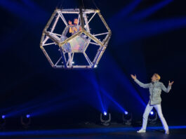 Illusionist Peter Marvey in Europa’s Weihnachts-Circus…