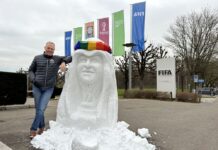 Schneemann des Jahres geht an Emir von Katar Quelle: Arosa Tourismus.