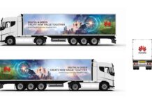 Huawei-Digitaltruck tourt durch die Schweiz Quelle: Huawei.