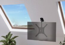 Hama lanciert TV-Deckenhalterung Quelle: Hama.