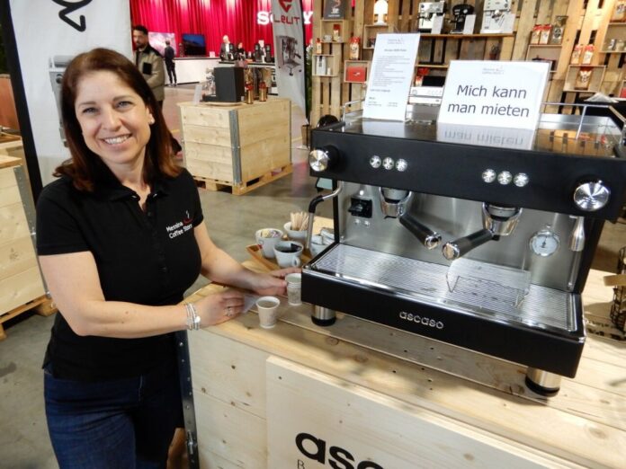 Sonia Frei vom Messina Coffee Store, Quelle: insidenews.