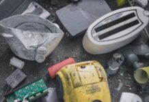Wiederum viele Elektrogeräte gesammelt Recyclingprozess bei Immark, Regensdorf, exklusiv fotografiert für Stiftung SENS, Januar 2019. Quelle: SENS.