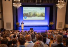 11. HTZ-Jahresanlass im Zeichen der Innovationsförderung Peter Gehler, Verwaltungsratspräsident Hightech Zentrum Aargau (Nadine Zielinski, Hightech Zentrum Aargau)