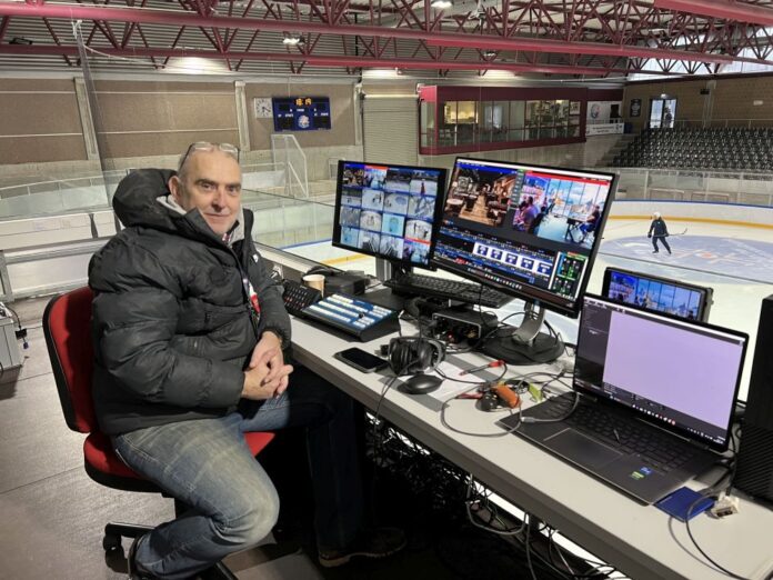 Kurt Schumacher, TV-Produzent der GCK Lions, im Interview. Quelle: Netgear.