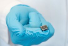Ein Herz aus dem Drucker? Komplexität im kleinen Rahmen: Ein 3D-gedruckter weicher Aktor oder «künstlicher Muskel». Bild: Empa