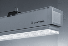 Zumtobel launcht zweite Generation seines Lichtbandsystems Foto Zumtobel: Zumtobel Lichtbandsystem TECTON II