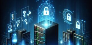 Trends und Entwicklungen 2026 © AI generated, Fraunhofer, Symbolbild für sichere Netzwerkkommunikation durch ein Key Management System