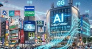 Transceiver drahtlos so schnell wie Glasfaser Neuer Chip: Hat das Potenzial, die Datenübertragung zu revolutionieren (KI-Bild: uci.edu)