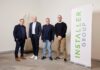 BP Elektro AG wird Teil der InstallerGroup Schweiz Copyright InstallerGroup Schweiz: v.l.n.r.: Premtim Dema (Vorsitzender Geschäftsleitung BP Elektro AG), Boris Bischoff (CEO InstallerGroup Schweiz AG), Beat Gasser (Mitglied Geschäftsleitung BP Elektro AG), Andreas Weiss (CFO InstallerGroup Schweiz)