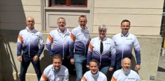 OpenText ist Partner der National Summer Games Zug 2026 Das Team von OpenText an den National Summer Games Zug 2026 . Quelle: zVg.