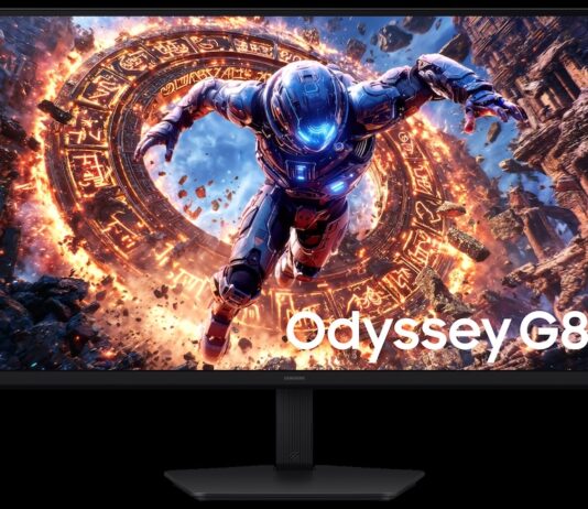 Odyssey Gaming- + ViewFinity-Monitore der nächsten Generation Foto Samsung: G80HS_001_Front1_Black_resized