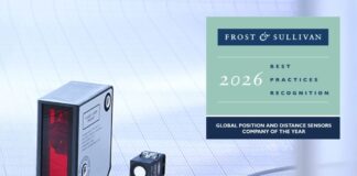 Frost & Sullivan zeichnet Baumer als Company of the Year 2026 aus